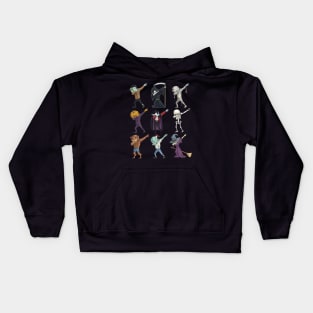 Dabbing Monsters TShirt Halloween Dab Kids Hoodie